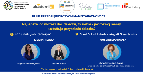 Klub Przedsiębiorczych Mam Starachowice - 20.04.2026
