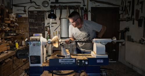 Kurs toczenia drewna z Radkiem Teteryczem