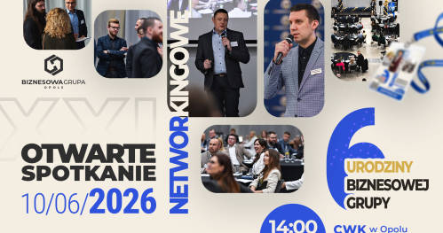 6 urodziny Biznesowej Grupy - XXI Otwarte Spotkanie Networkingowe dla Przedsiębiorców