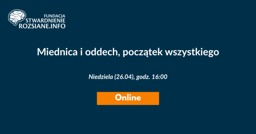 Miednica i oddech, początek wszystkiego - zajęcia online dla osób z chorobami neurologicznymi (26.04.2026, godz. 16:00)
