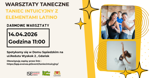 Warsztaty taneczne : Taniec intuicyjny z elementami latino