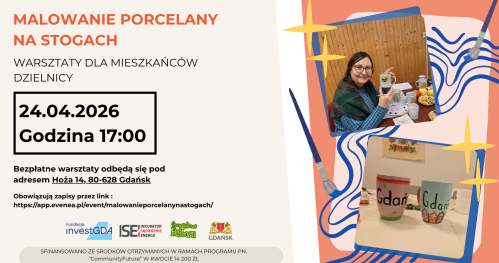 Malowanie porcelany na Stogach