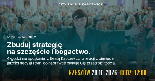 Mind & Money, CITY TOUR z Kapcewicz | RZESZÓW