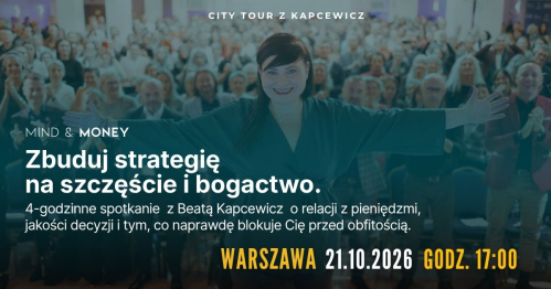 Mind & Money, CITY TOUR z Kapcewicz | WARSZAWA