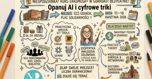 Opanuj AI i Cyfrowe Triki - Kurs Erasmusa dla NGO i Edukacji