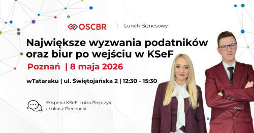 Lunch Biznesowy OSCBR - Poznań 08.05.2026 r.