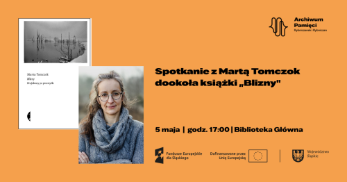Spotkanie z Martą Tomczok dookoła książki "Blizny"
