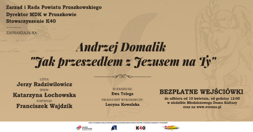 Salon Poezji K40 "Jak przeszedłem z Jezusem na Ty"