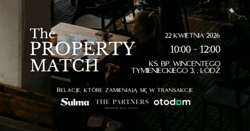 THE PROPERTY MATCH #2 | Real Estate Coffee Talks - Łódź