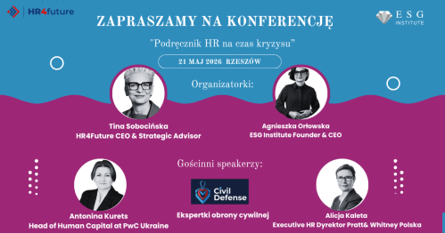 "Podręcznik HR na czas kryzysu" Rzeszów Jasionka 21.05.26