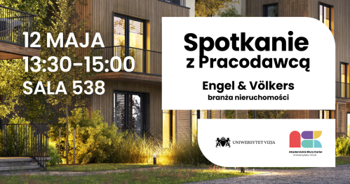 Spotkanie z Pracodawcą - Engel & Völkers
