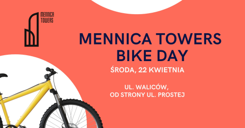 Serwis rowerowy w biurowcu Mennica Towers