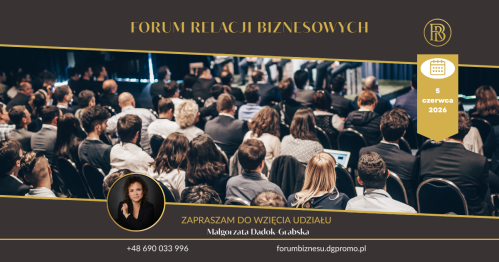 III edycja Forum Relacji Biznesowych - kolacja networkingowa dla przedsiębiorców