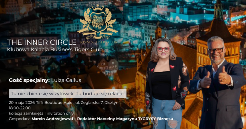 Klubowa Kolacja Business Tigers Club w Olsztynie