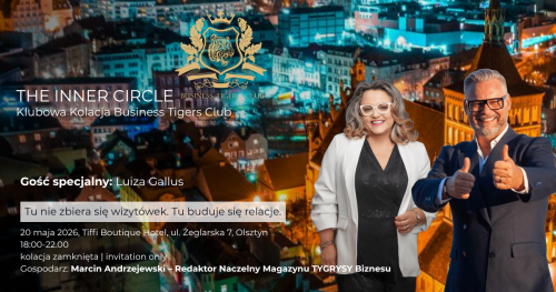 Klubowa Kolacja Business Tigers Club w Olsztynie