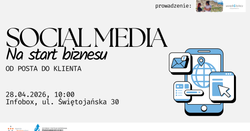 SZKOLENIE: Social media na start biznesu