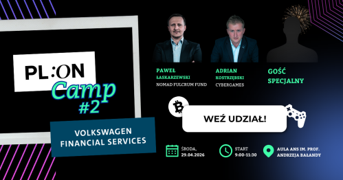 PL:ON Camp #2 - O kryptowalutach, zagrożeniach, gamingu, fintechach.