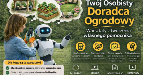 Stwórz Inteligentnego Osobistego Doradcę Ogrodowego (warsztaty online)