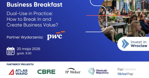Śniadanie Biznesowe - Invest in Wroclaw (20.05.)