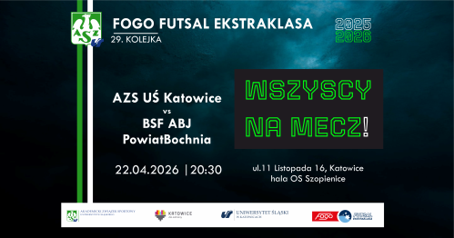 AZS UŚ Katowice - BSF ABJ Powiat Bochnia