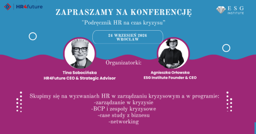 "Podręcznik HR na czas kryzysu" Wrocław 24.09.2026