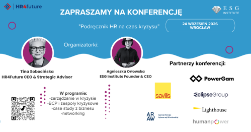 "Podręcznik HR na czas kryzysu" Wrocław 24.09.2026