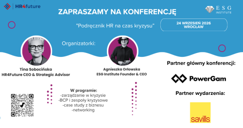 "Podręcznik HR na czas kryzysu" Wrocław 24.09.2026