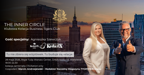 Klubowa Kolacja Business Tigers Club w Warszawie