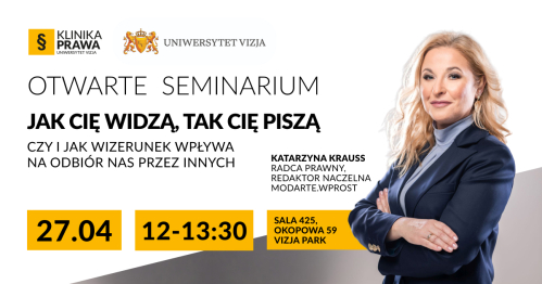 Otwarte Seminarium UPP Kliniki Prawa