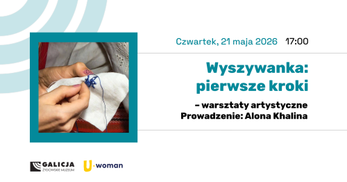 Warsztaty artystyczne: Wyszywanka: pierwsze kroki
