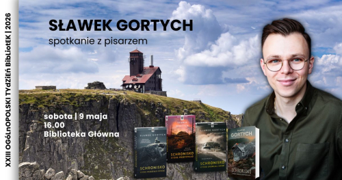 Sławek Gortych - spotkanie autorskie w Brwinowie