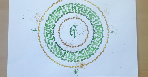 Warsztaty z kaligrafii abstrakcyjnej