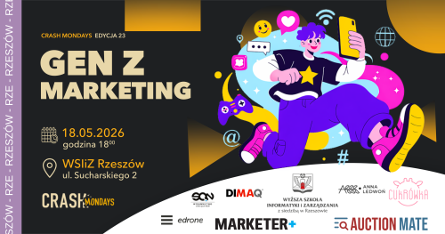CRASH Mondays № 23: Gen-Z Marketing 🤙 [RZESZÓW]
