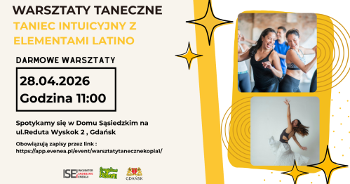 Warsztaty taneczne : Taniec intuicyjny z elementami latino