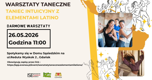 Warsztaty taneczne : Taniec intuicyjny z elementami latino