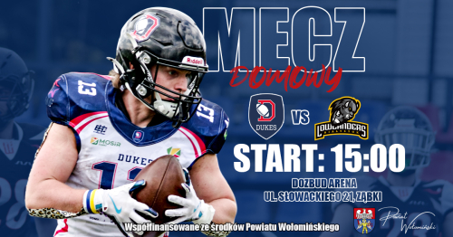 Polska Futbol Liga: Dukes Ząbki vs Lowlanders Białystok