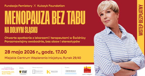 Menopauza bez tabu. Na Dolnym Śląsku - spotkanie w Świdnicy