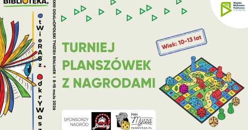 Turniej planszówek dla dzieci