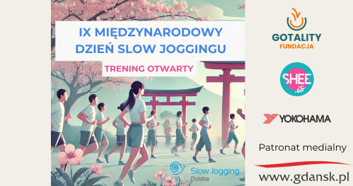 Międzynarodowy Dzień Slow Joggingu w Gdańsku - Park Reagana