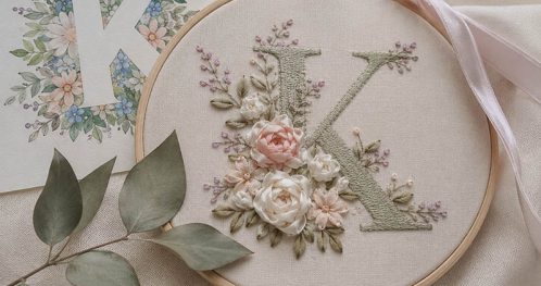 WARSZTATY: Haft ręczny / Monogram