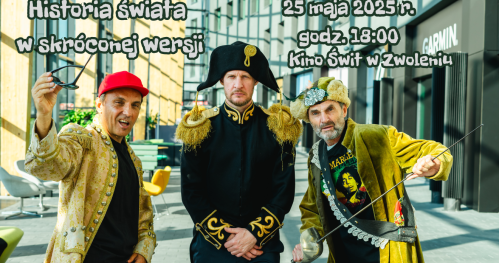 Spektakl teatralny "Historia świata w skróconej wersji"