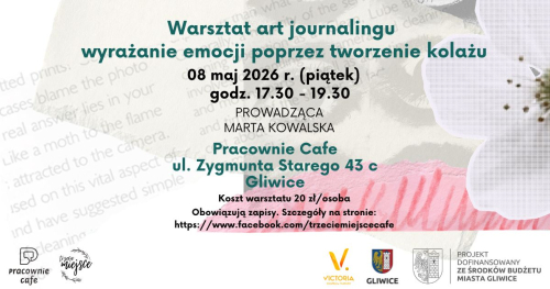 Warsztat art journalingu  wyrażanie emocji poprzez tworzenie kolażu