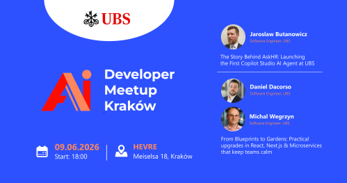 AI Developer Meetup Kraków