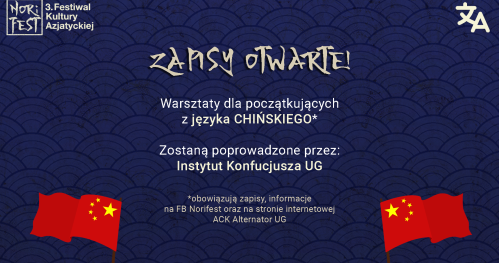 Warsztaty językowe dla początkujących - CHIŃSKI