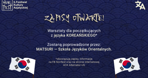 Warsztaty językowe dla początkujących - KOREAŃSKI