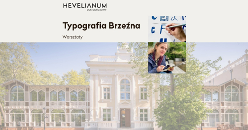 Typografia Brzeźna. Warsztaty