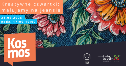 Kreatywne czwartki: malujemy na jeansie