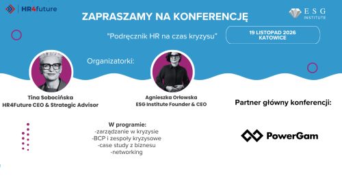 "Podręcznik HR na czas kryzysu" Katowice 19.11.2026