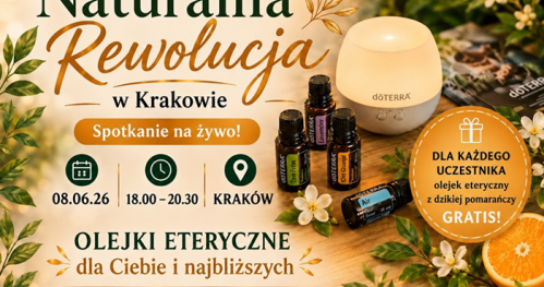 Naturalna Rewolucja w Krakowie - spotkanie na żywo!