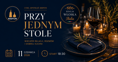Przy Jednym Stole — edycja włoska wydarzenie MSPON